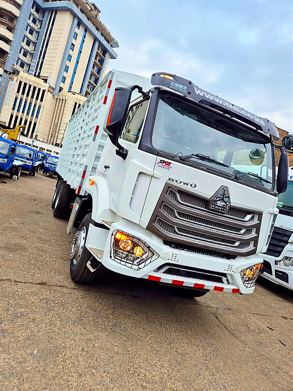 Howo rigid Trucks for Sale in Kenya