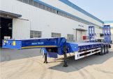 80 Ton Lowbed Semi Trailer for sale in Kenya - 3 axle Trailer